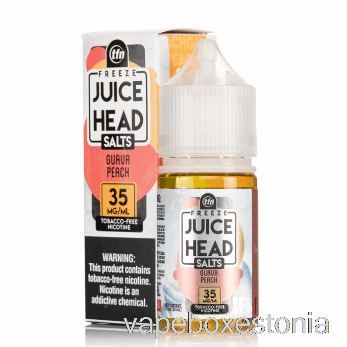 Vape Box Estonia Külmutada Guajaav Virsik - Mahla Pea Soolad - 30ml 50mg